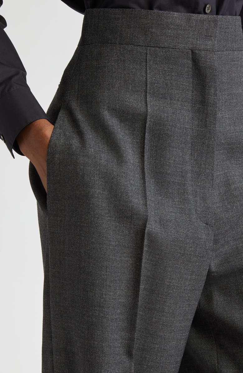 The Row Gordon Virgin Wool Wide Leg Pants, Alternate, color,