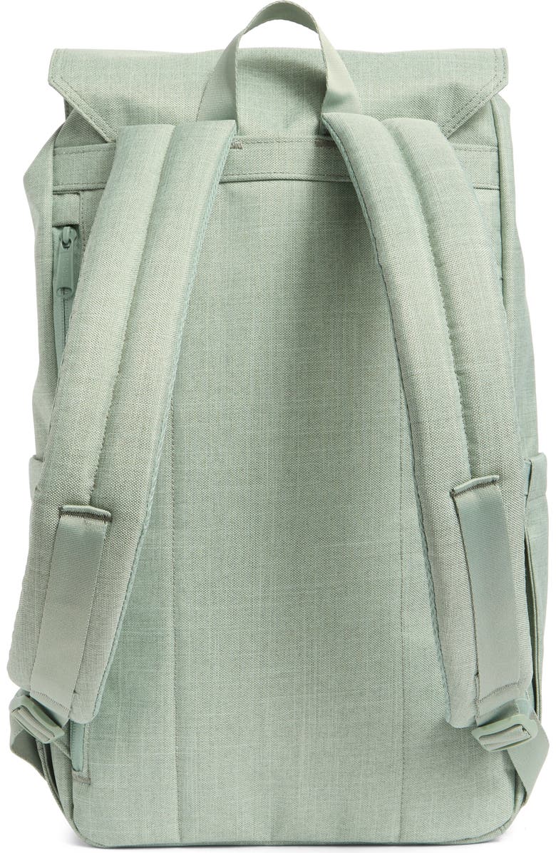 Herschel Supply Co. Retreat Backpack, Alternate, color, Iceberg Green Crosshatch