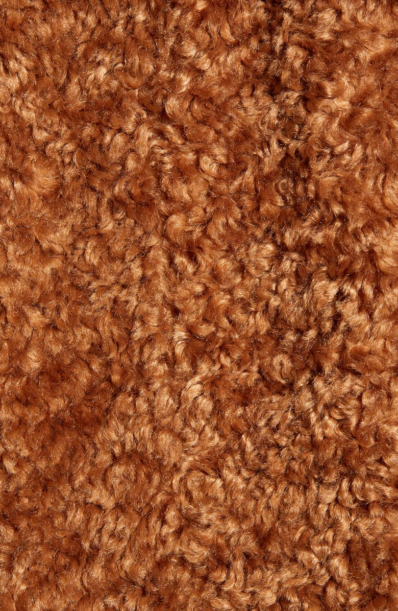 Halogen<sup>®</sup> Double Breasted Faux Fur Teddy Coat, Alternate, color, 