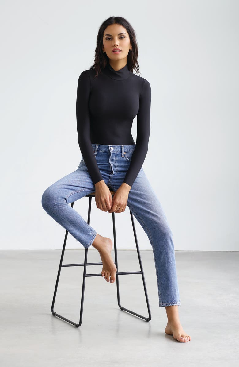 Commando Butter Thong Bodysuit, Alternate, color, 