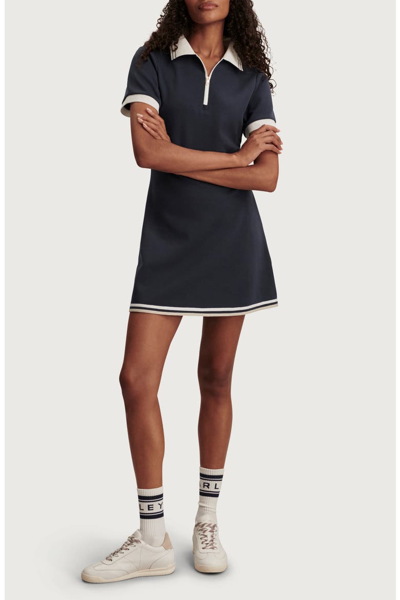 women's dress short sets Women's Baseline Tennis Dress & Shorts Set in White