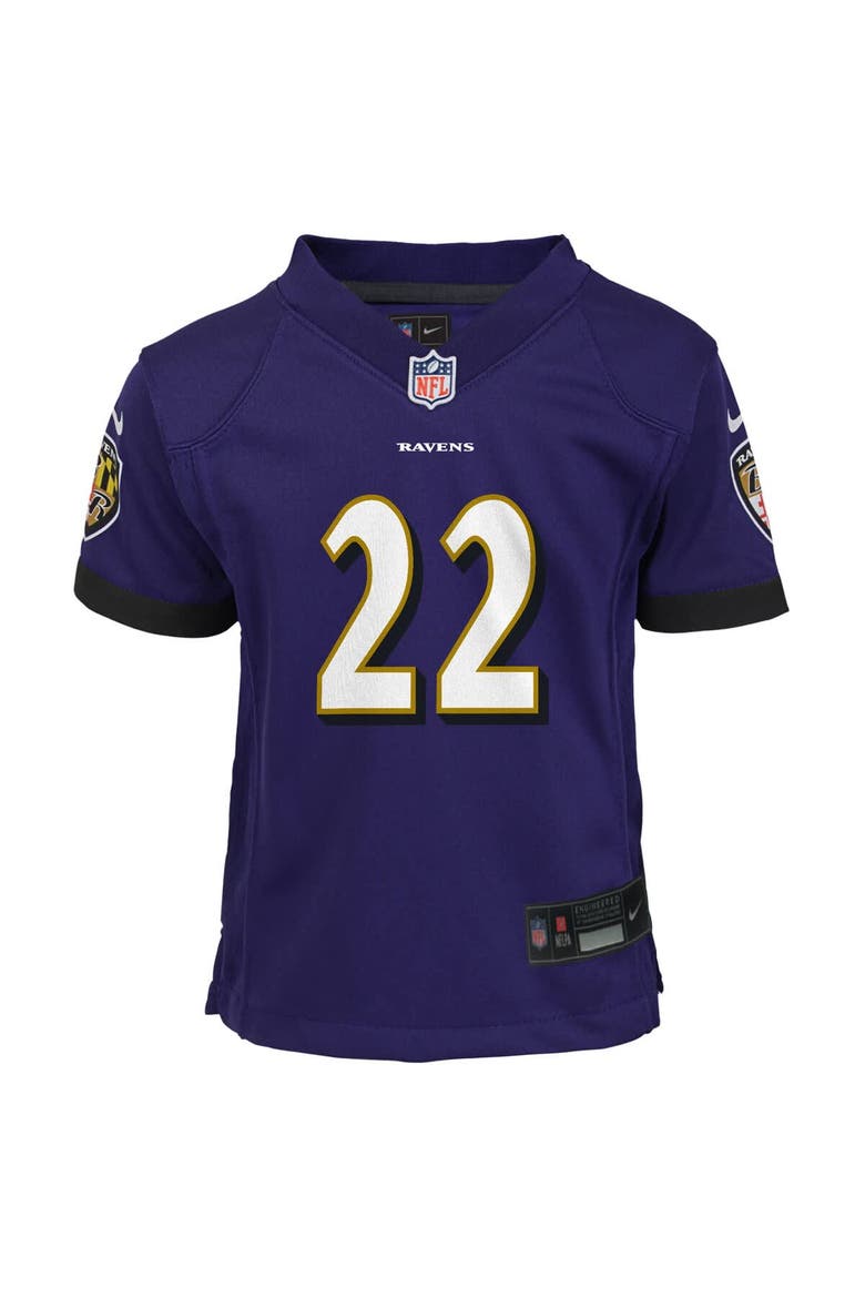 Toddler Nike Derrick Henry Purple Baltimore Ravens Game Jersey, Alternate, color, Purple