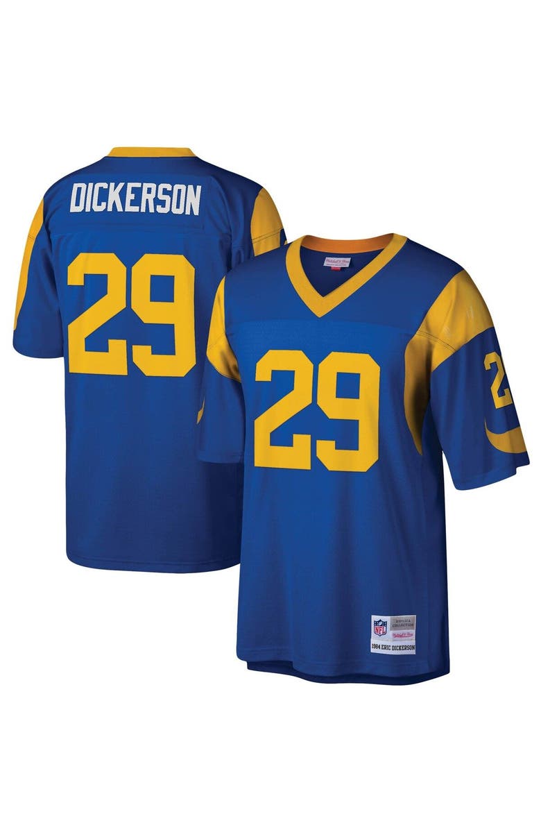 Mitchell & Ness Men's Mitchell & Ness Eric Dickerson Royal Los Angeles Rams 1984 Legacy Replica Jersey, Main, color, Royal