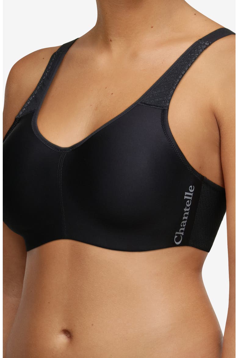 Everyday High Support Underwire Minimizer Sports Bra, Alternate, color, BLACK/ GREY-11