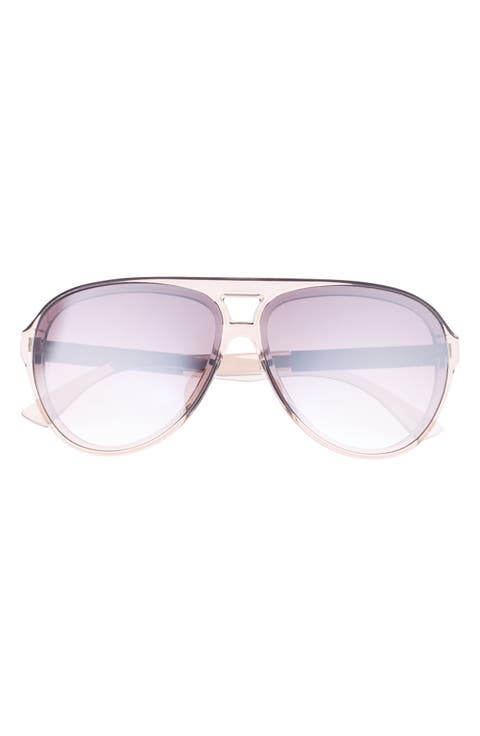 137mm Gradient Aviator Sunglasses