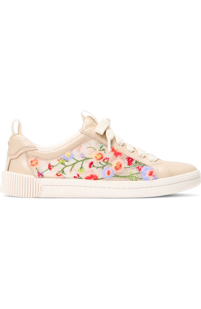 Kate Spade New York k as in kate whimsical garden sneaker, Alternate, color,
