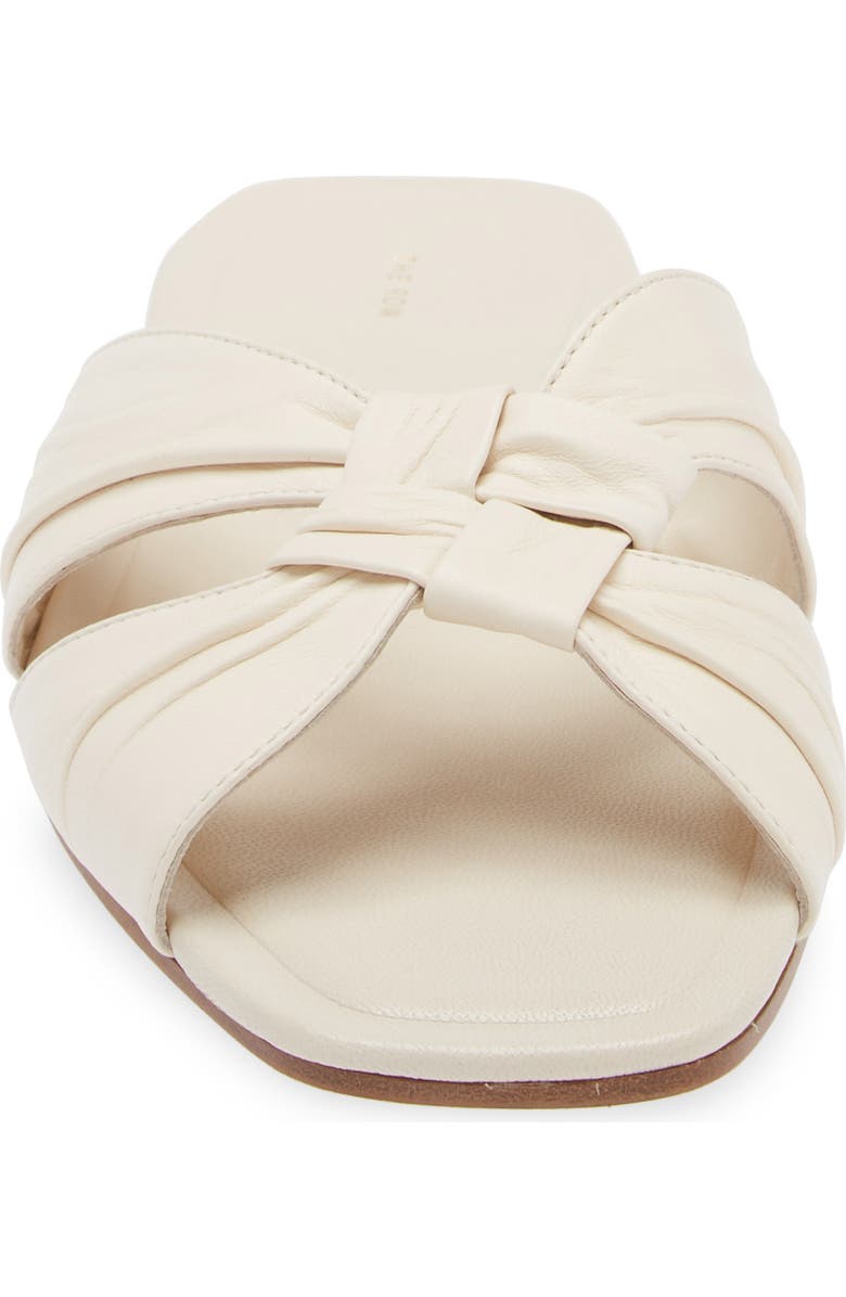 The Row Soft Knot Slide Sandal, Alternate, color,
