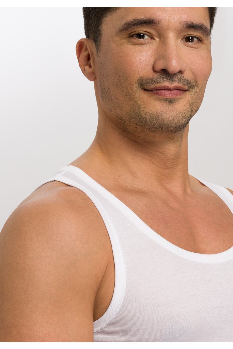 Cotton Pure Tank Top, Alternate, color, White