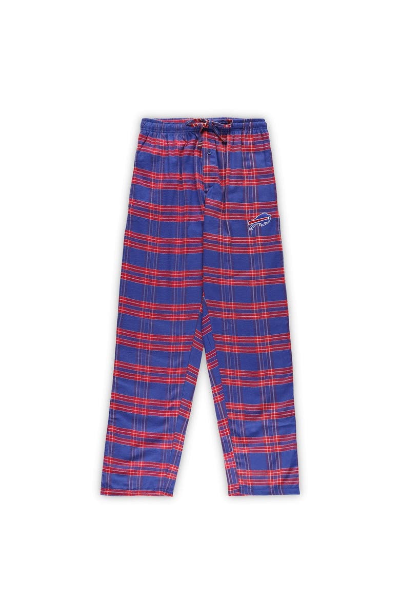 CONCEPTS SPORT Men's Concepts Sport Royal/Red Buffalo Bills Big & Tall Flannel Sleep Set, Alternate, color, 