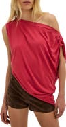 Free People Cascadia One-Shoulder Tunic Top
