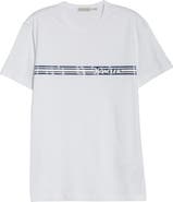 Moncler Stripe Logo T-Shirt