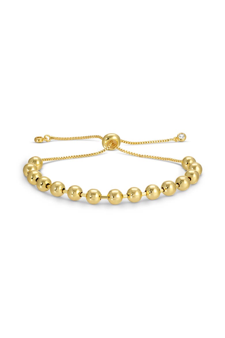 Set of 3 Laurel Bracelets, Alternate, color, GOLD