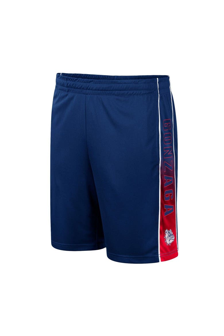Men's Colosseum Navy Gonzaga Bulldogs Lazarus Shorts, Alternate, color, Navy