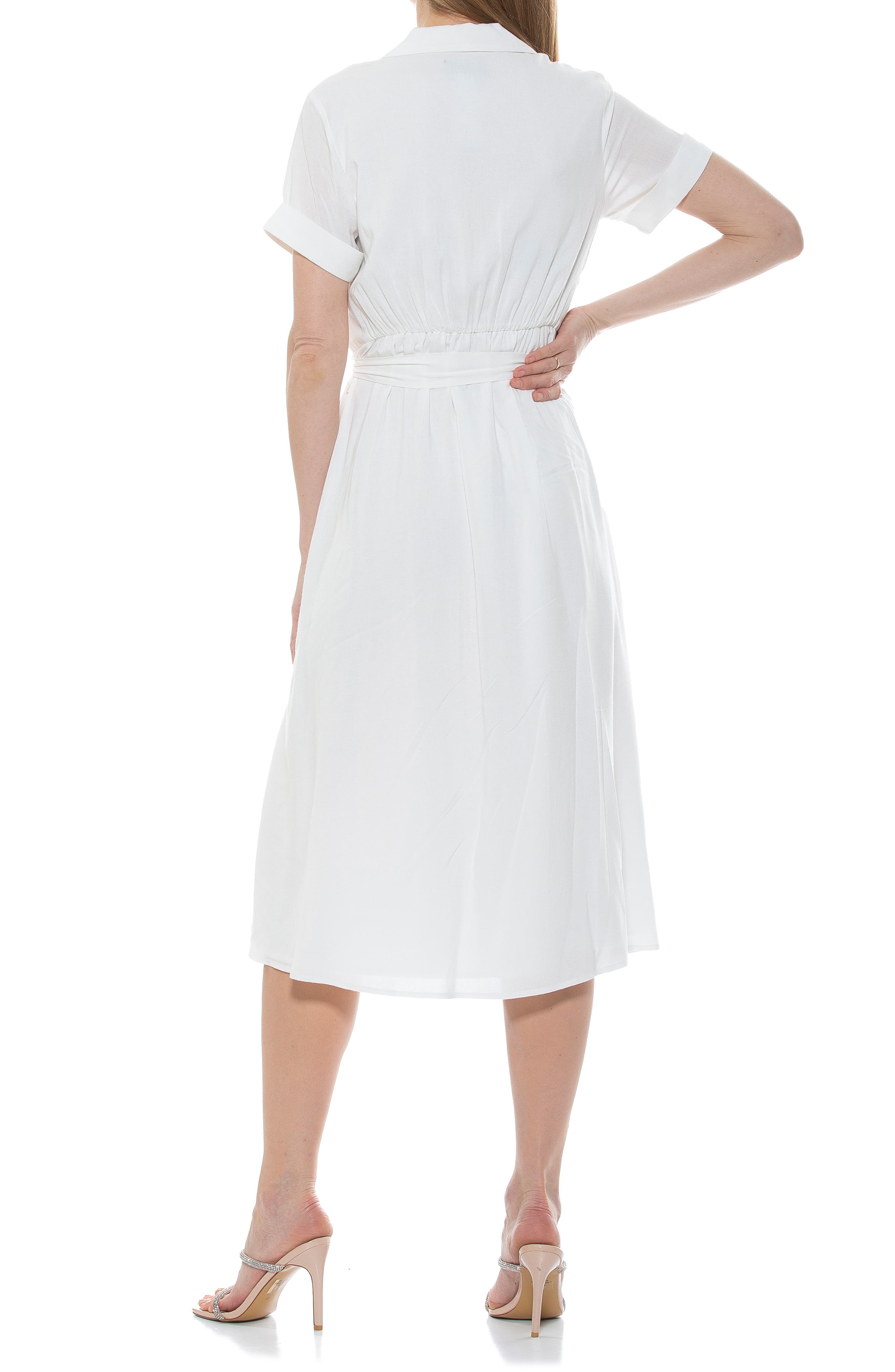 Liv Collared Shirtdress - image 2