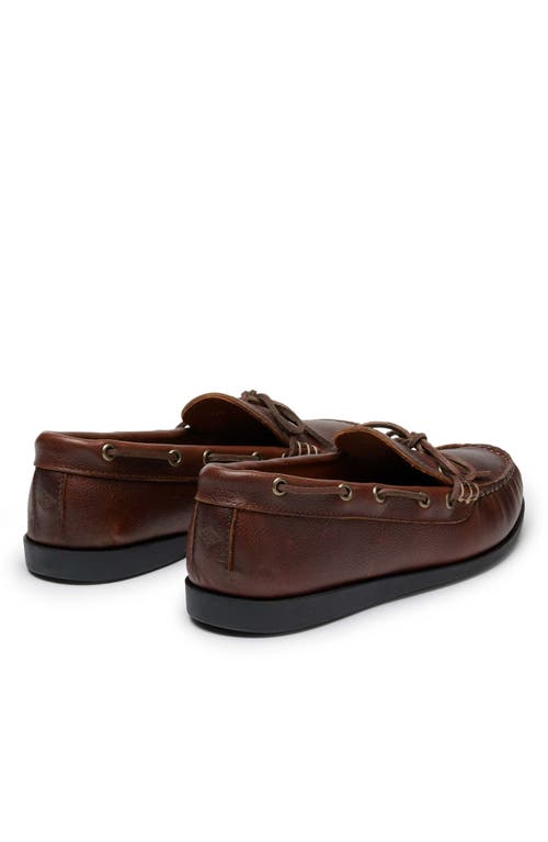 Quoddy Canoe Shoe In Brown