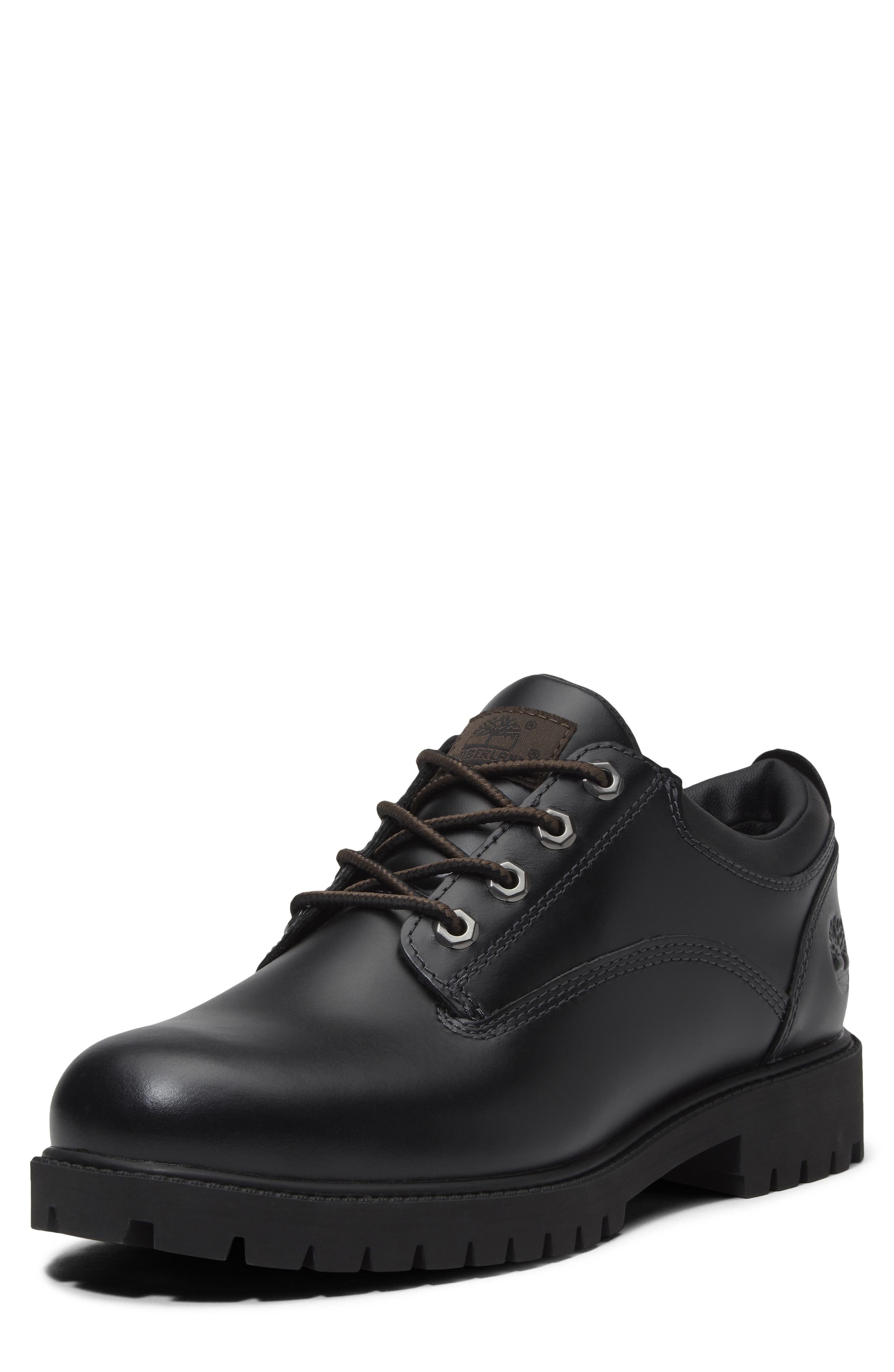 Timberland Heritage Derby, Alternate, color, Black Full Grain