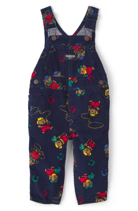 Cotton Corduroy Overalls