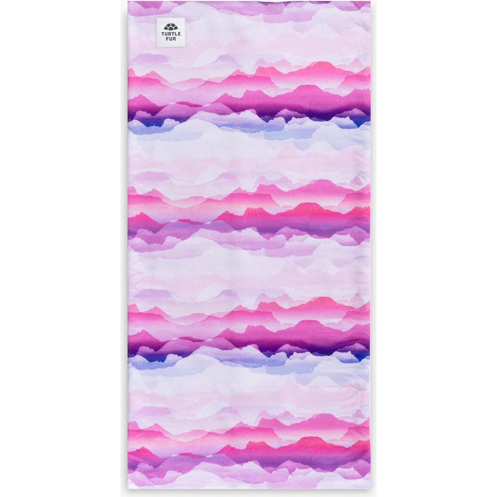 Turtle Fur Comfort Shell Tube Neck Gaiter In Pink