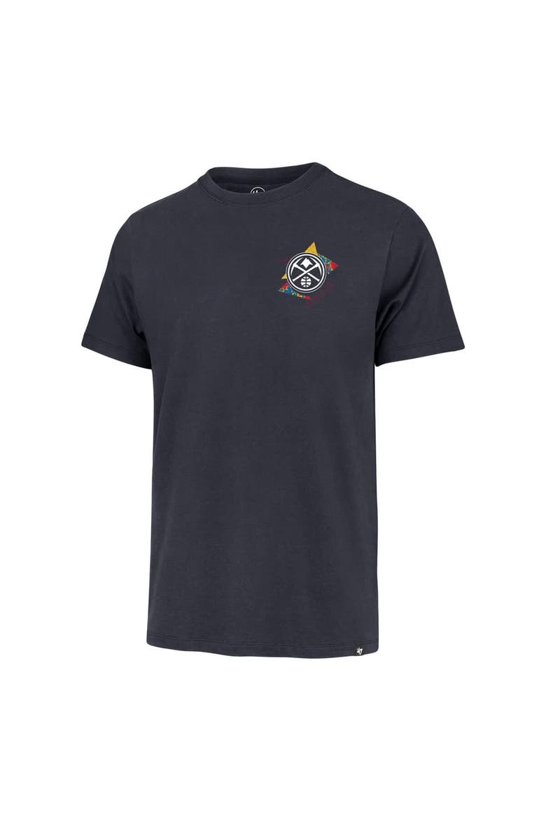 Men's '47  Blue Denver Nuggets City Edition Backboard T-Shirt, Alternate, color, Blue