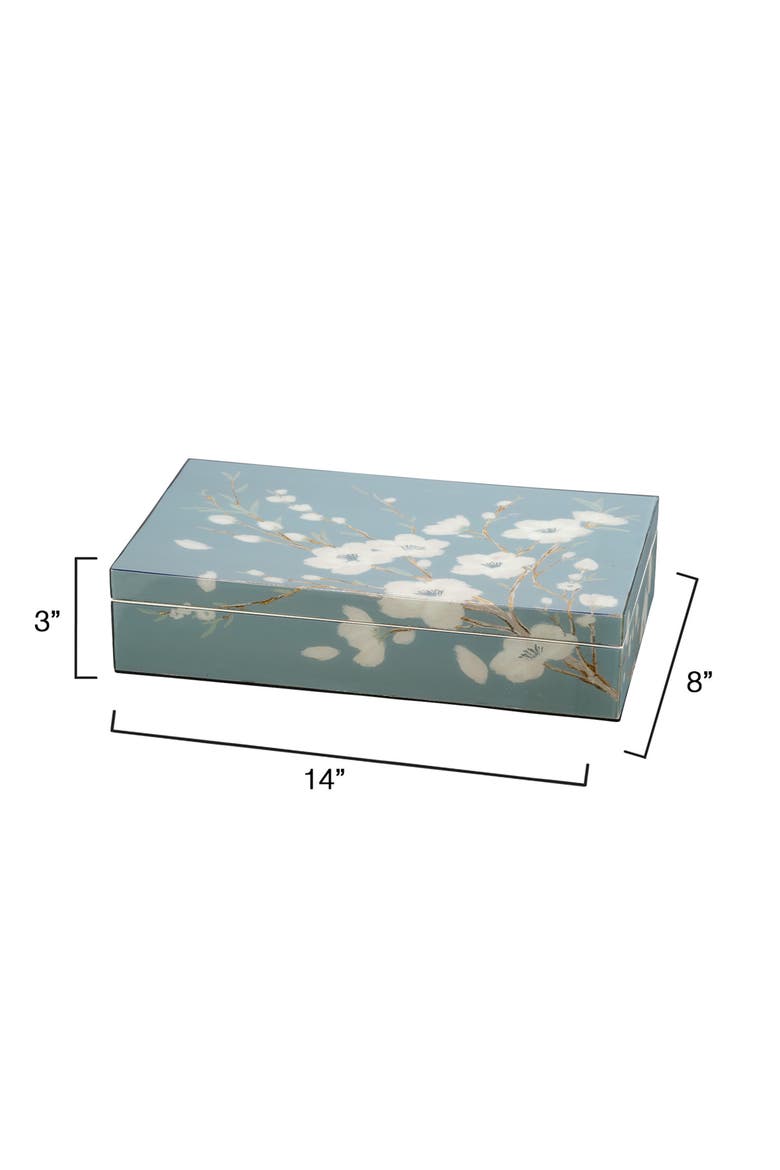 Bouquet Decorative Box, Alternate, color, Blue