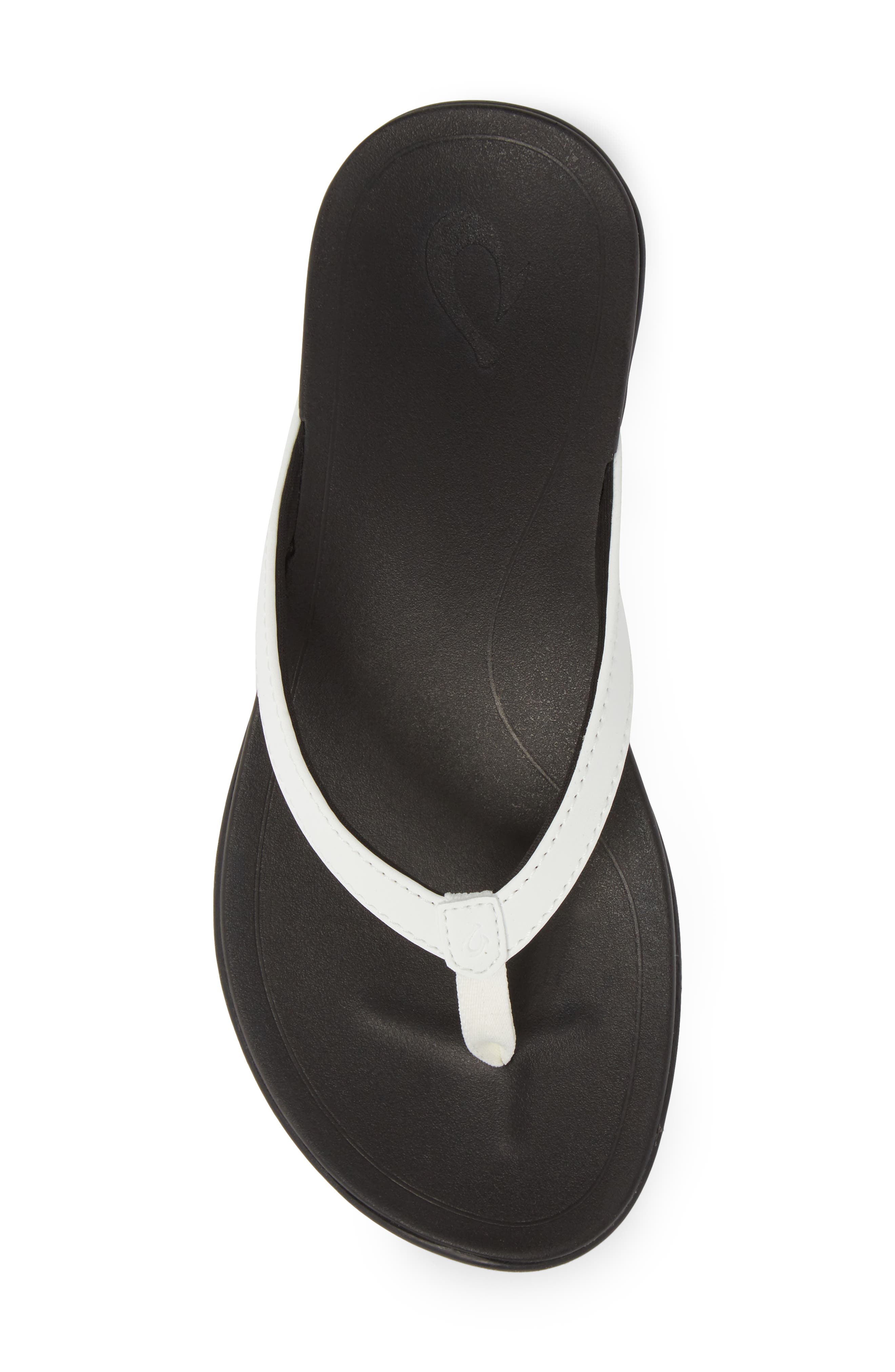 Ho Opio Flip Flop, Alternate, color, WHITE/ ONYX