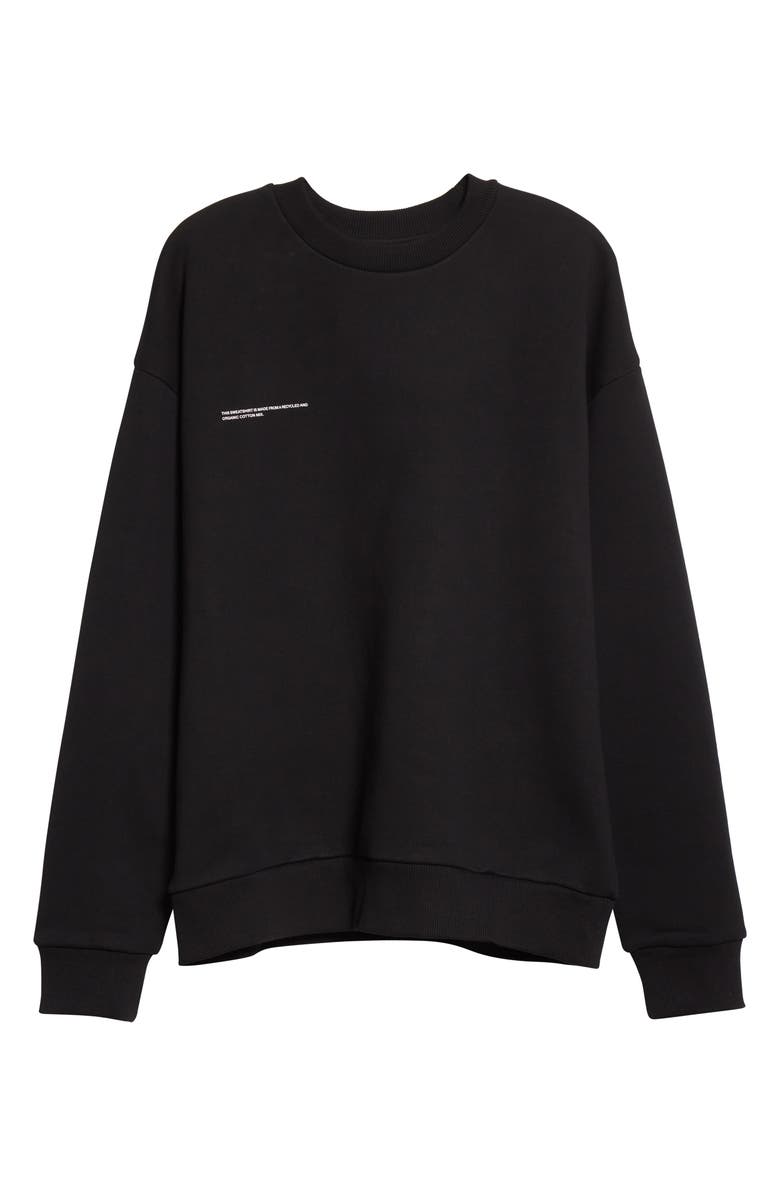 PANGAIA 365 Signature Gender Inclusive Recycled & Organic Cotton Crewneck Sweatshirt, Alternate, color, 