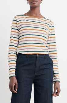 Seasalt Cornwall Sailor Stripe Organic Cotton Top