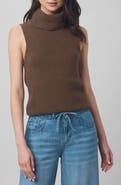 Splendid x @cellajaneblog Sleeveless Turtleneck Sweater