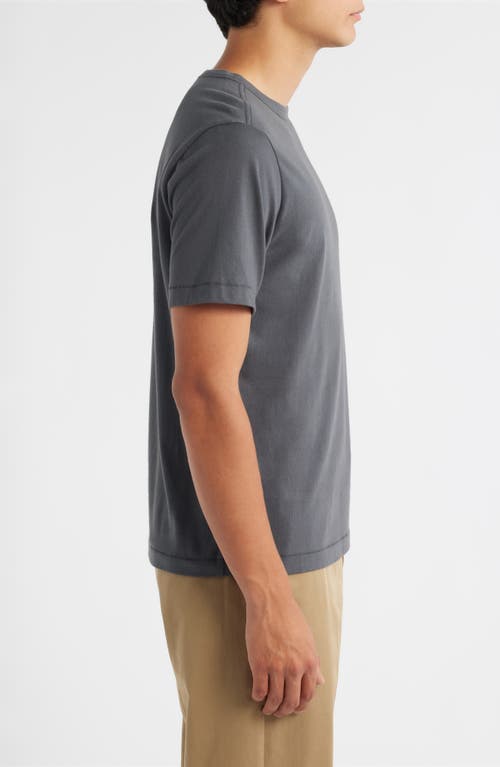 Merz B Schwanen Pimatee01 Organic Cotton Tee In Gray