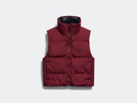 Grandview Cropped Vest Tonal Disc