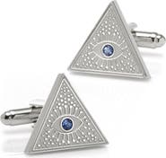 Cufflinks, Inc. Evil Eye Amulet Cuff Links