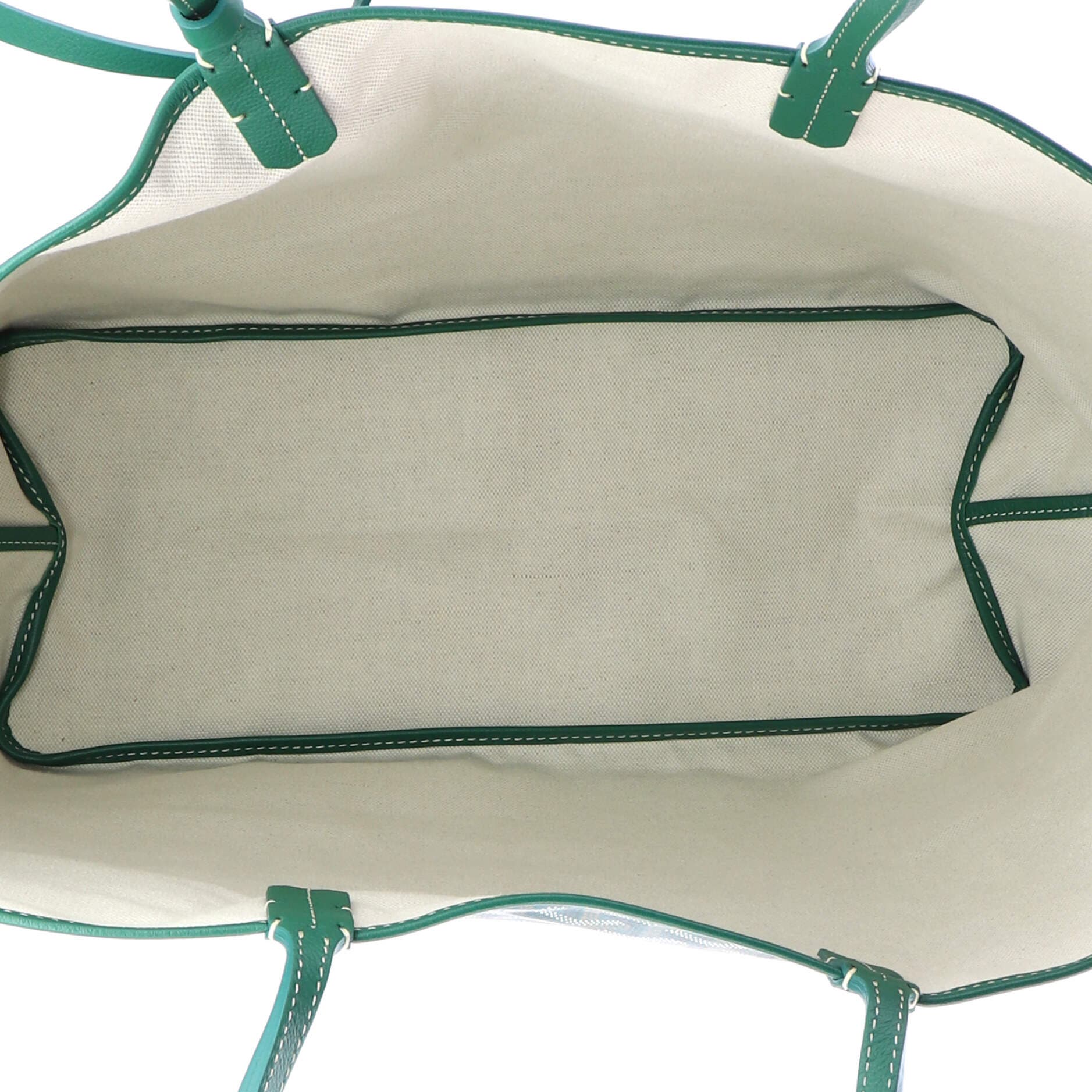 Pre-Owned Goyard Saint Louis Tote Coated Canvas PM, Alternate, color, Green