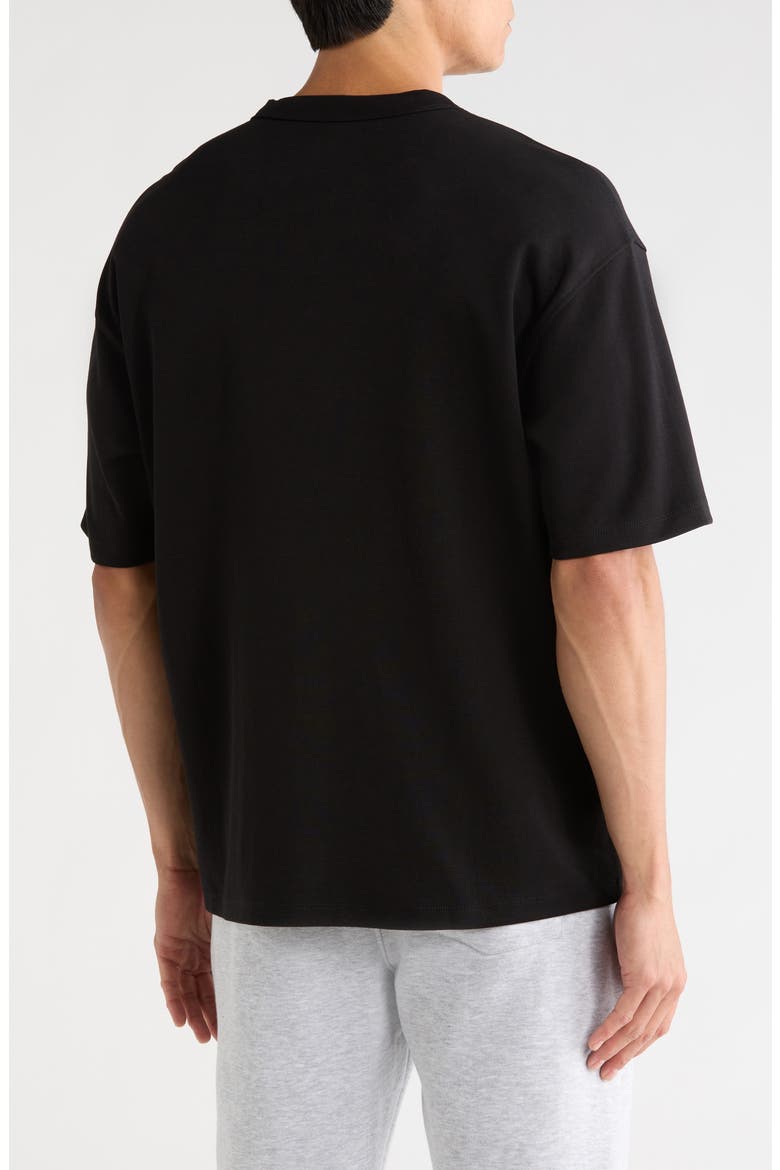 Giorgio Oversize T-Shirt, Alternate, color, BLACK