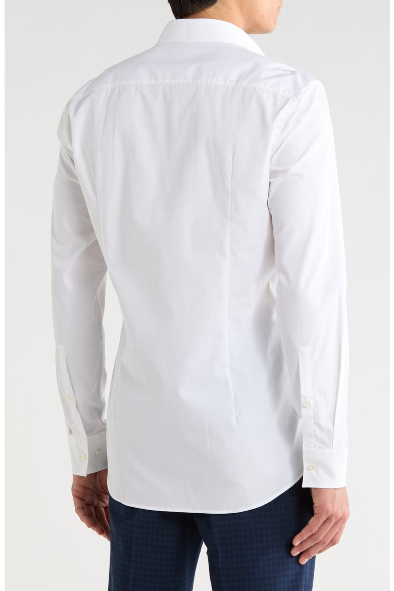 Koey Slim Fit Dress Shirt, Alternate, color, OPEN WHITE