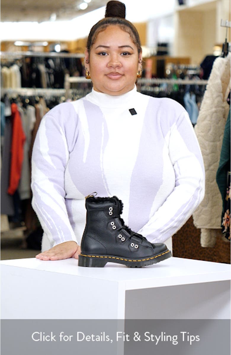 1460 Faux Fur Trim Ghillie Boot, sales video thumbnail