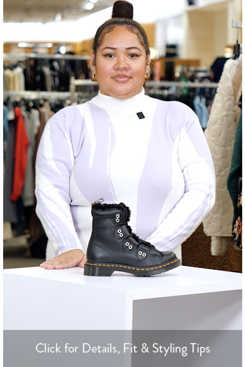1460 Faux Fur Trim Ghillie Boot video