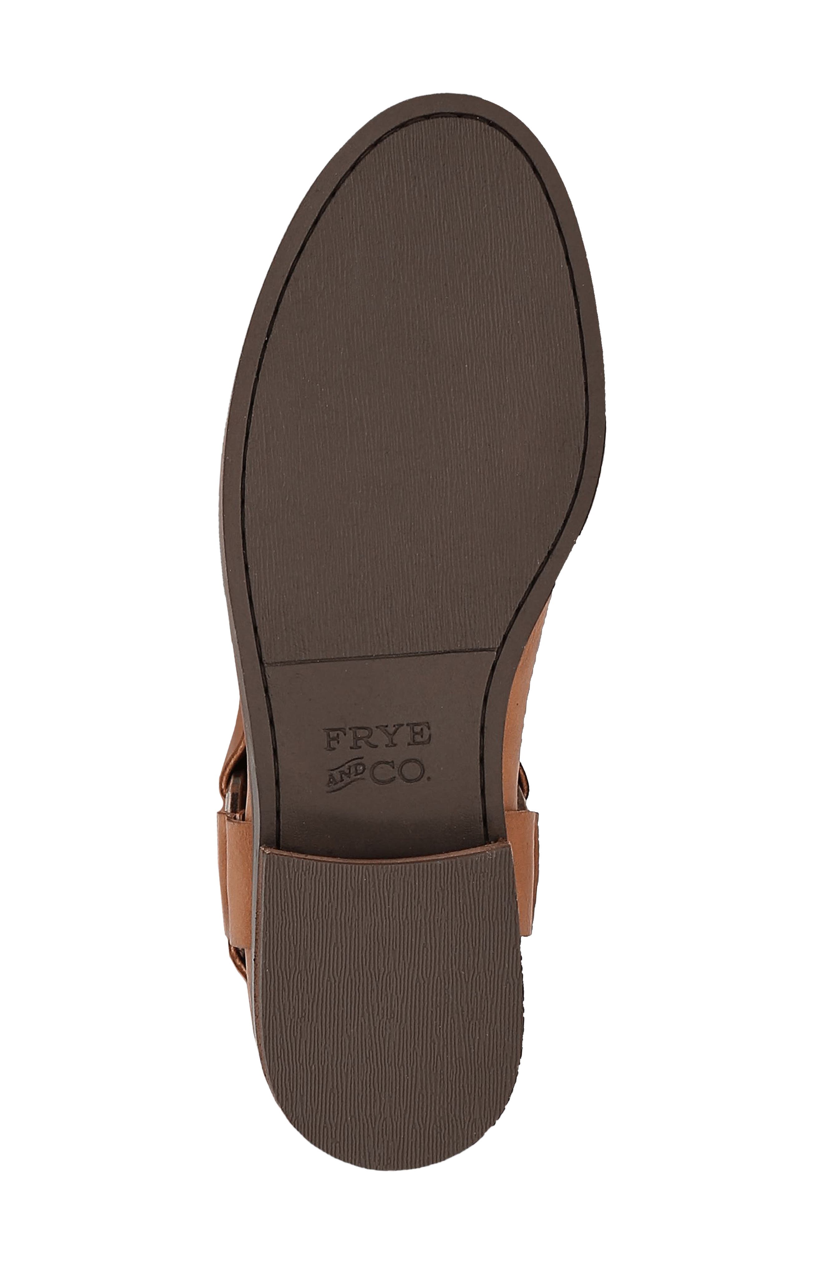 Kellie Harness Faux Leather Tall Boot, Alternate, color, COGNAC