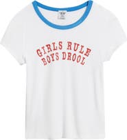BOYS LIE <p>Girls Rule Boys Drool T-Shirt</p>