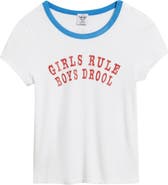 BOYS LIE <p>Girls Rule Boys Drool T-Shirt</p>