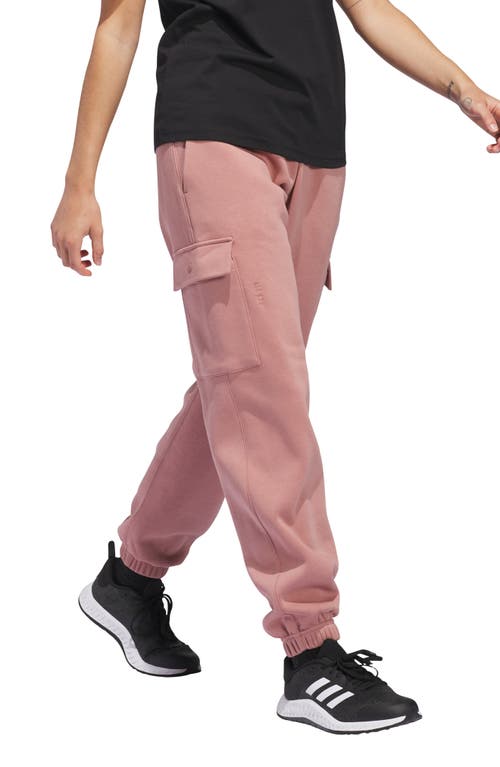 Adidas Originals Adidas All Season Cargo Sweatpants In Warm Clay