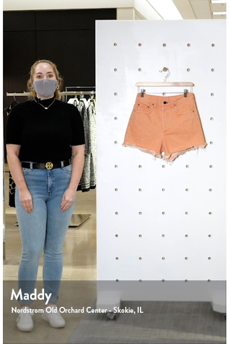 High Waist Denim Shorts video