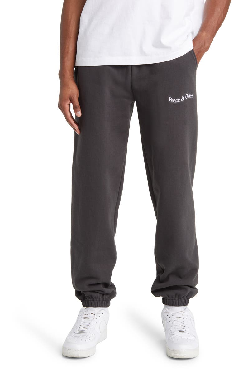 Museum of Peace & Quiet Wordmark Sweatpants, Main, color,