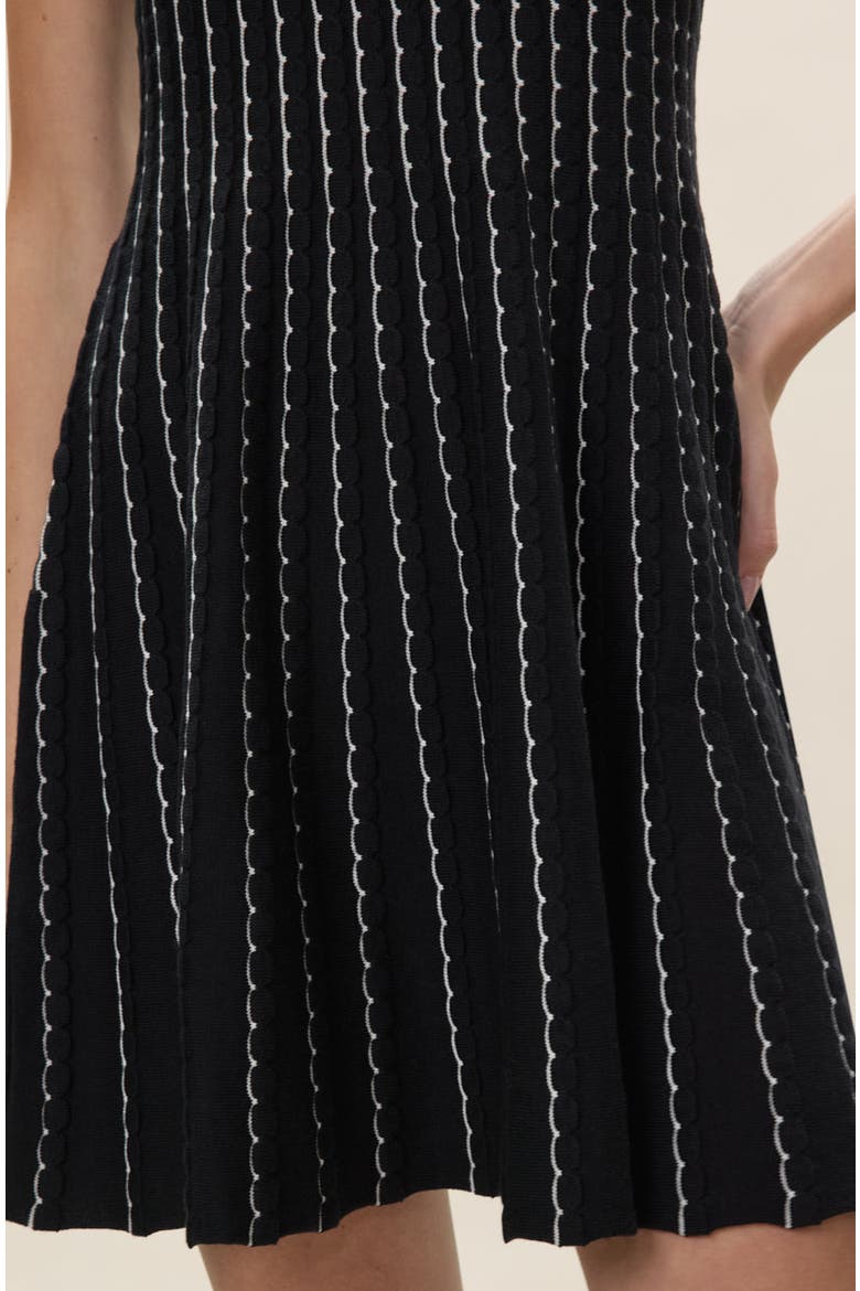 Dorothy Sweater Dress, Alternate, color, Black