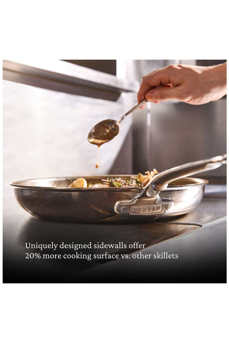 3-Piece Stainless Steel Skillet Set, Alternate, color, STAINLESS STEEL