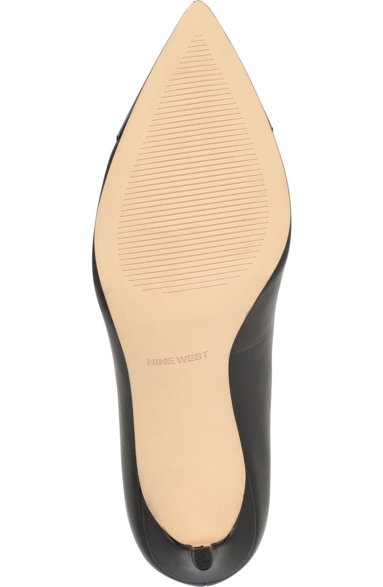 Nine West Enda Pointed Cap Toe Pump, Alternate, color,