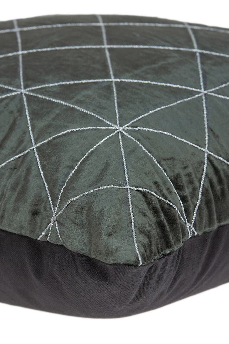 Tada Transitional Pillow - 20" x 20" - Grey, Alternate, color, GREY