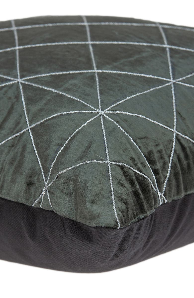 PARKLAND COLLECTION Tada Transitional Pillow - 20" x 20" - Grey, Alternate, color, Grey