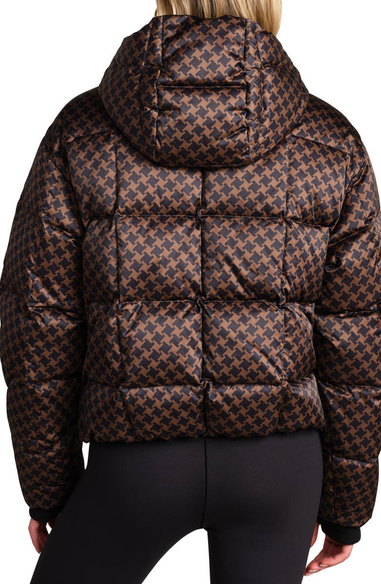 Rhone Powder Puffer Water Repellent Houndstooth Check 650 Fill Power Down Jacket, Alternate, color,