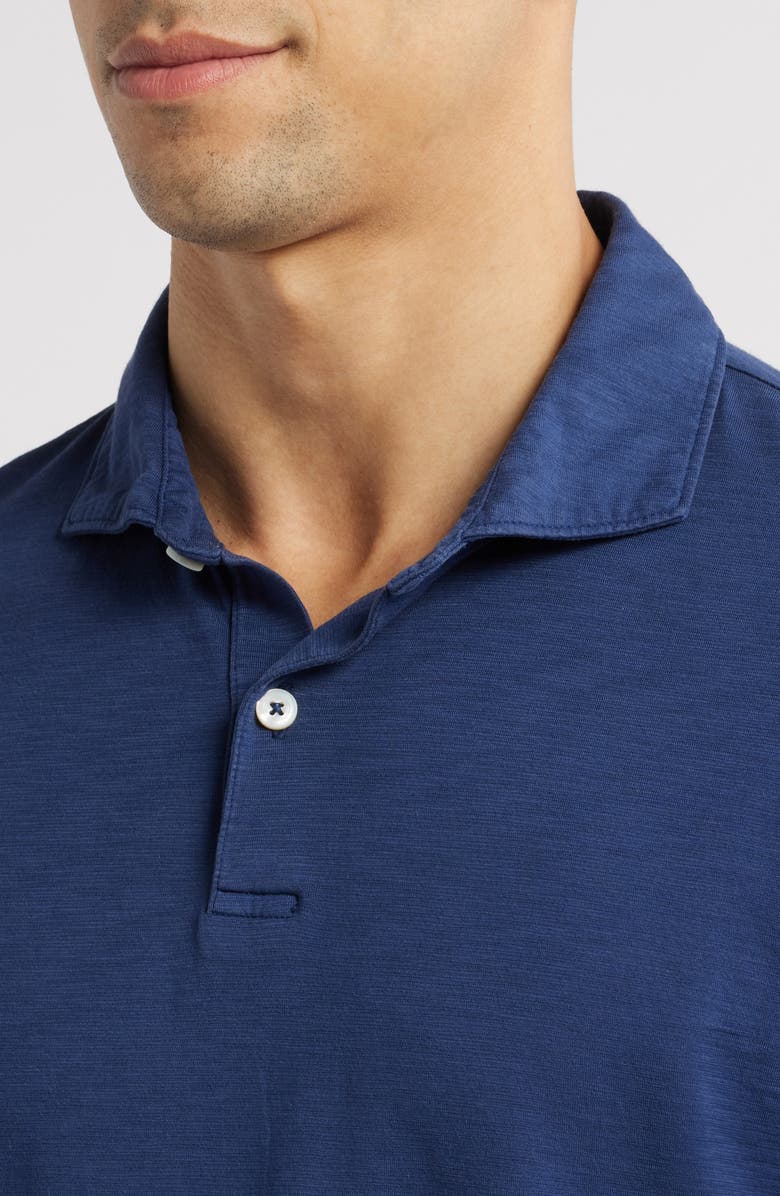 Peter Millar Crown Crafted Journey Pima Cotton Polo, Alternate, color, Pacific