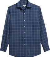 Peter Millar Bar Harbour Plaid Flannel Performance Button-Up Shirt